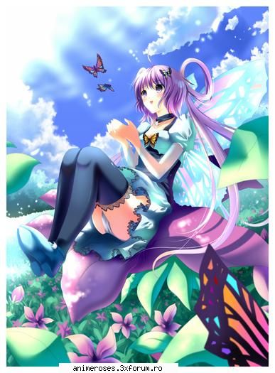 poza anime girla